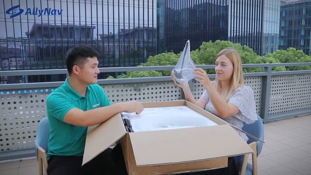 AF305 Unboxing - AllyNav смотреть онлайн