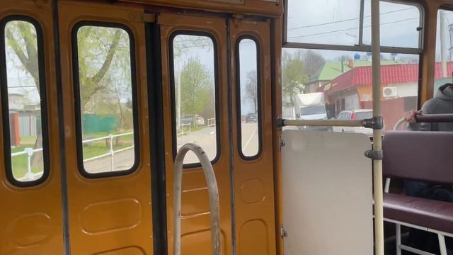 Автобус ЛиАЗ 677М маршрут 32 + обзорная поездка на автобусе смотреть онлайн