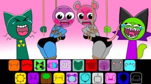 Incredibox Sprunki OC НОВАЯ ЛЮБОВЬ МОД ТАНЕЦ КРЫС x ТОКС