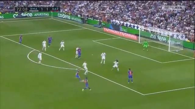 Гол Ракитича Реал Мадрид Барселона 23 04 2017 Эль классико