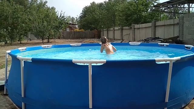 Катя у Зарины в гостях Август 2018