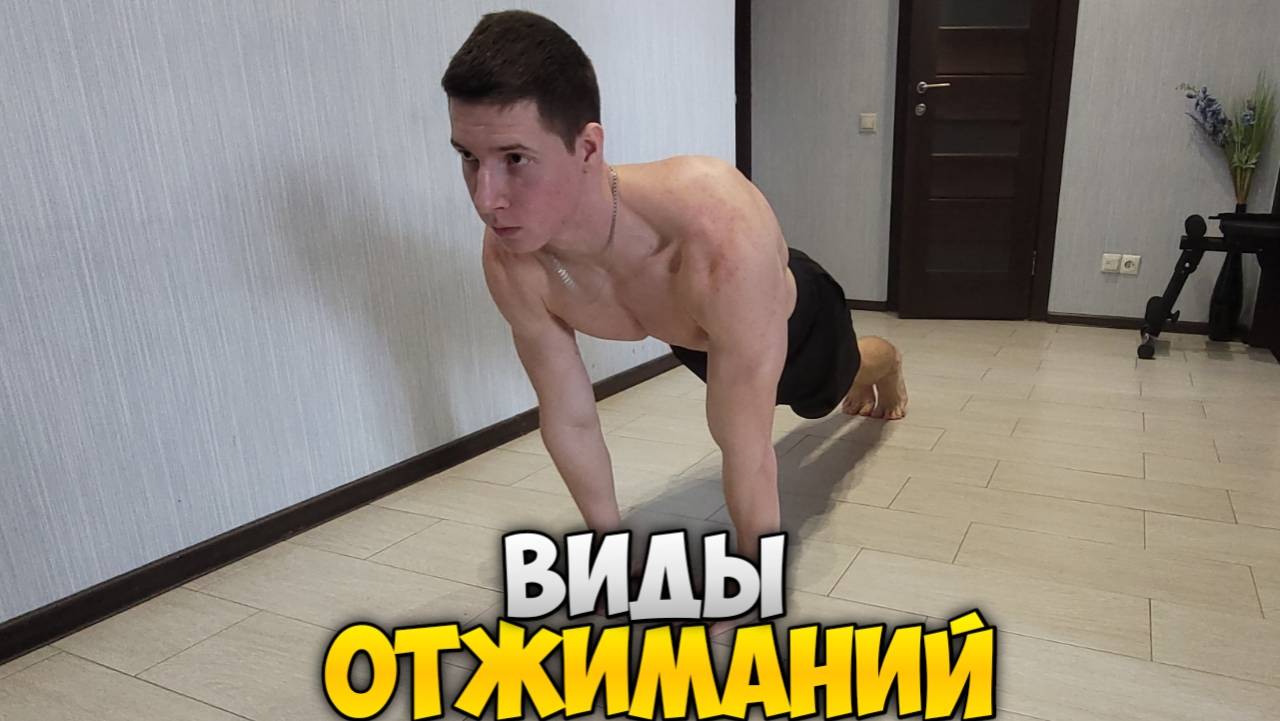 ВИДЫ ОТЖИМАНИЙ ОТ ПОЛА. Подробный разбор! смотреть онлайн