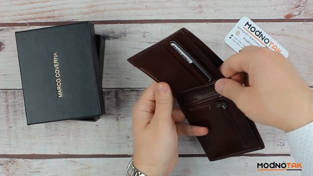 Обзор портмоне Marco Coverna BK003-WM01 смотреть онлайн