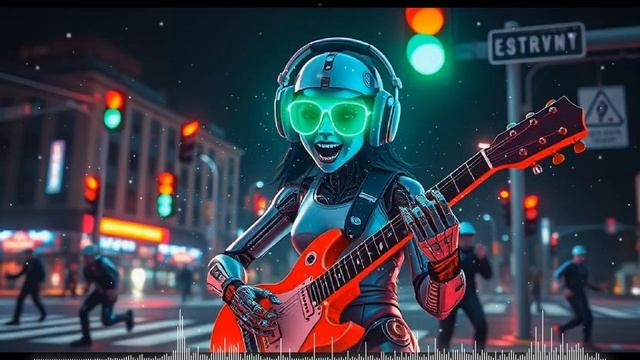 А ВСЕ БЕГУТ, БЕГУТ, БЕГУТ ( Зелёный Свет ) В Hard Rock Стиле ( Suno AI Cover )