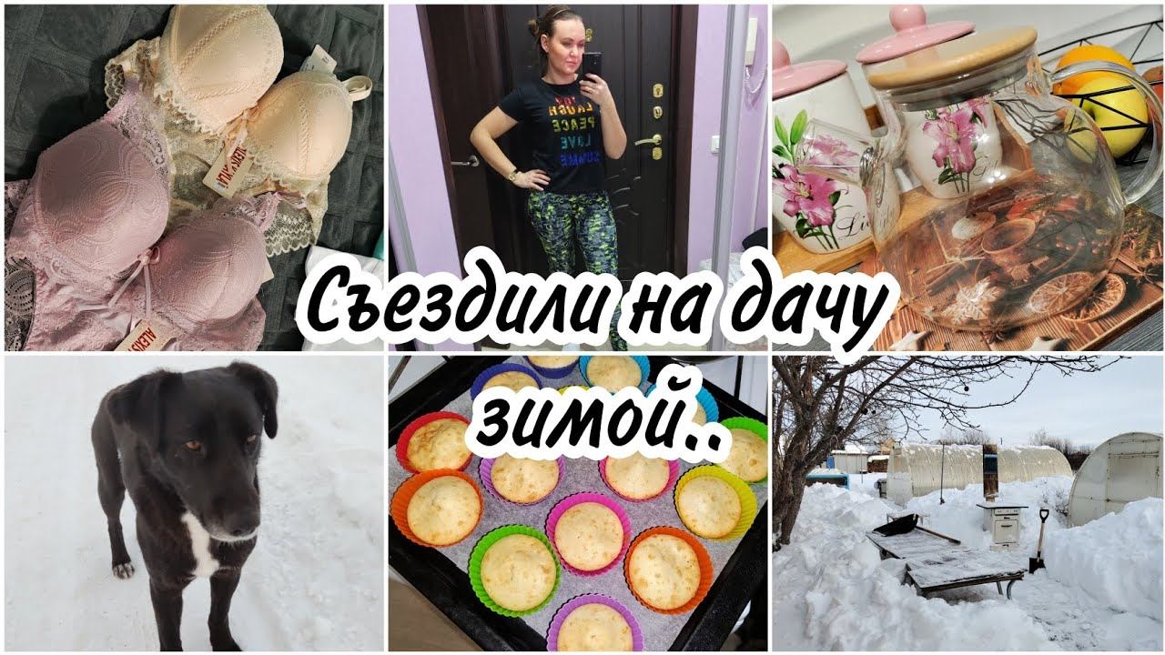 Зимой на дачу❄ Чистим снег.Овощное рагу, борщ, вкусные кексыПокупки с WB Моё новое нижнее бельё смотреть онлайн