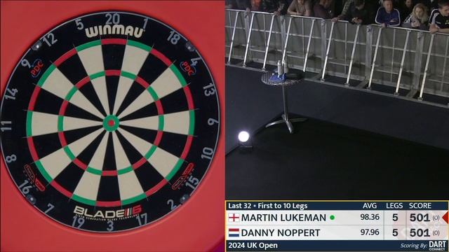 Martin Lukeman vs Danny Noppert | UK Open 2024 | PDC Darts Full Match Replay смотреть онлайн