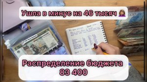 #18 Распределение бюджета по конвертам/ Февраль / 83400