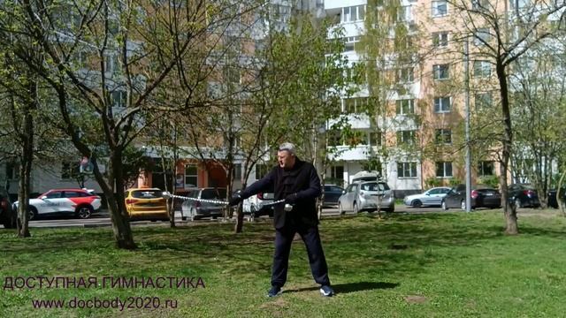 Упражнения со стальными шарами на цепи (6)