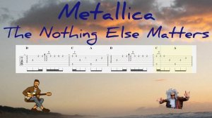 Metallica - The Nothing Else Matters ( Табулатура)  фингерстайл