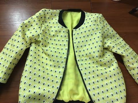 Шьем куртку-бомбер. смотреть онлайн