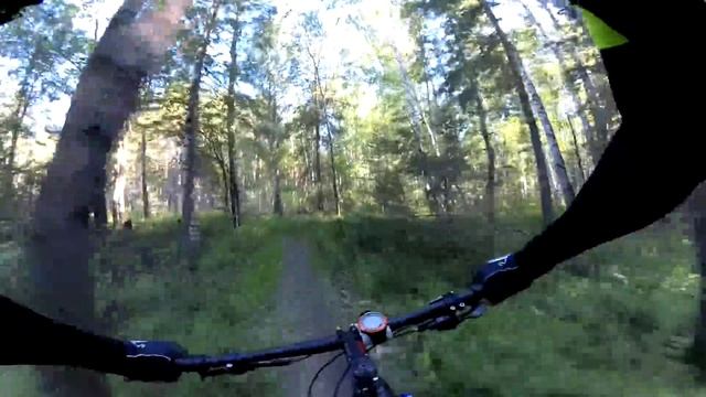 Вечерний трейл. Yi 4k + стабилизатор Yi.