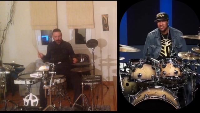 Eric Moore drum jam (Eros Ramazzotti) + bonus! 5 Linear Gospel fills смотреть онлайн