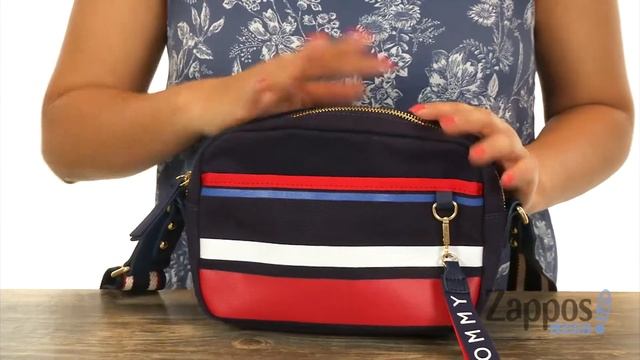 Tommy Hilfiger Classic Tommy Camo Horizon Stripe Canvas Crossbody SKU: 9106271 смотреть онлайн