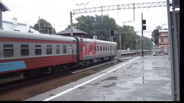 Тепловоз ЧМЭ3-4417 на станции Сестрорецк смотреть онлайн