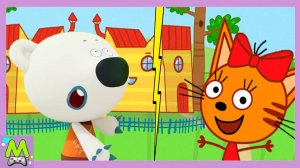 Ми-Ми-Мишки и Три Кота в Веселых Мини-Играх.Тучка против Коржика.Кто Самый Ловкий