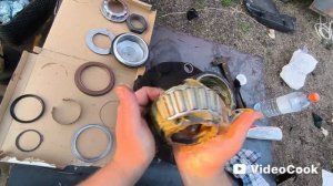 смазка передней ступицы Volvo FH12