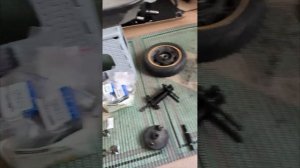 Замена колес+подшипников и передняя вилка ninebot g30 max.