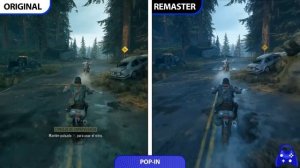Days Gone Remastered - сравнение с оригиналом