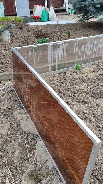 Поэтапно. Тепличка своими руками из алл. профилей и поликарбоната #теплицасвоимируками #теплица смотреть онлайн