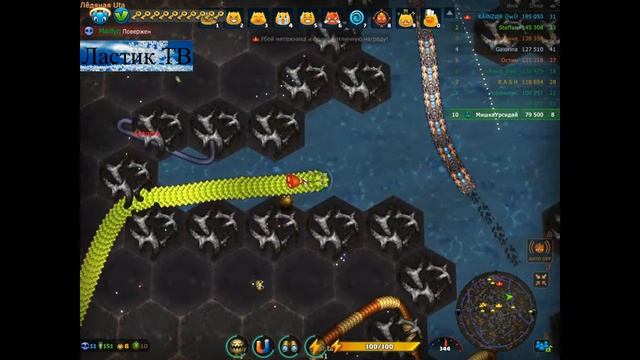 Мишка Урсидай, снег и LittleBigSnake