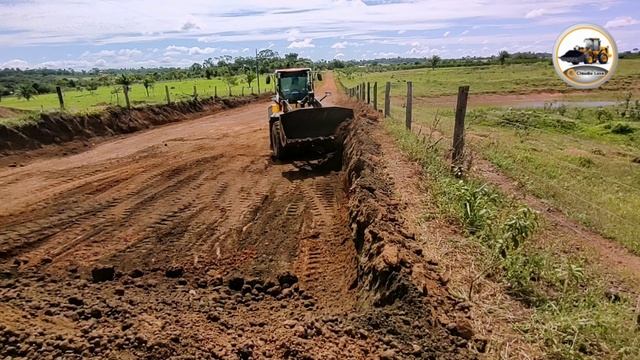 HOJE COLOQUEI A PÁ JCB 426ZX PRA  CORTA CASCALHO, VEJA A PRODUÇÃO.