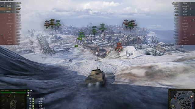 Виндсторм т 67 шикарная позиция на горе