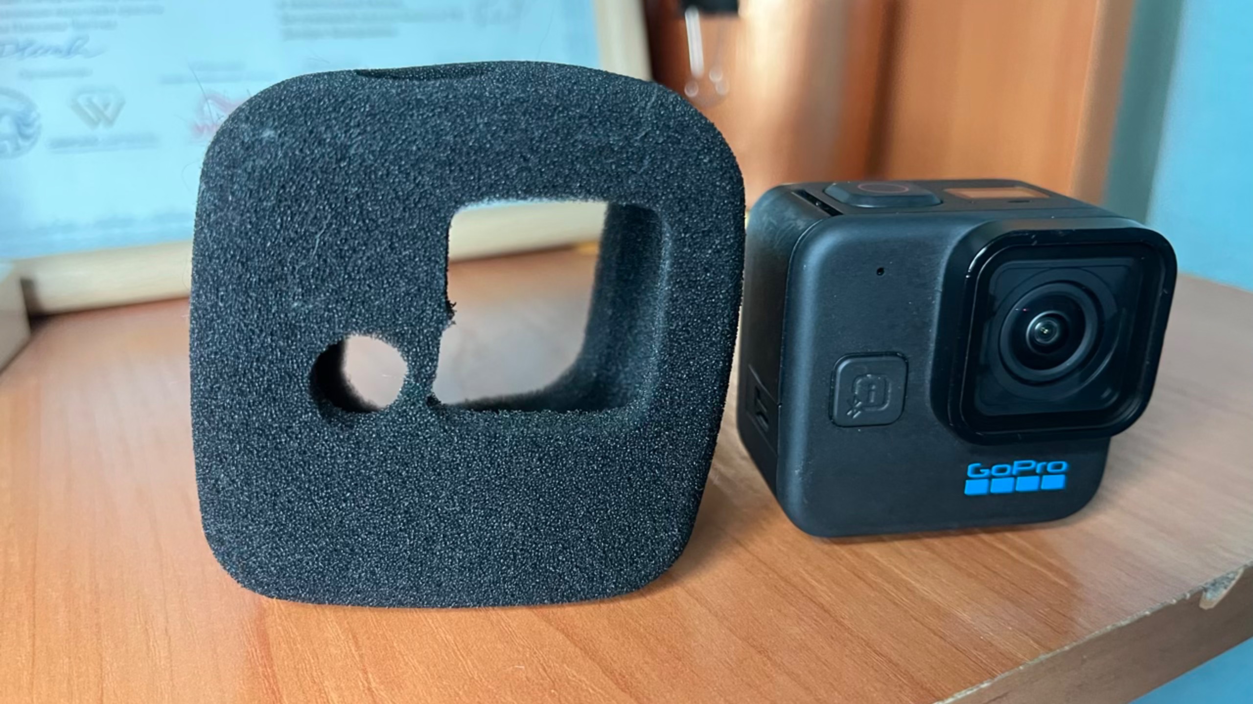 Пеший тест ветрозащиты для GoPro 11 mini. смотреть онлайн