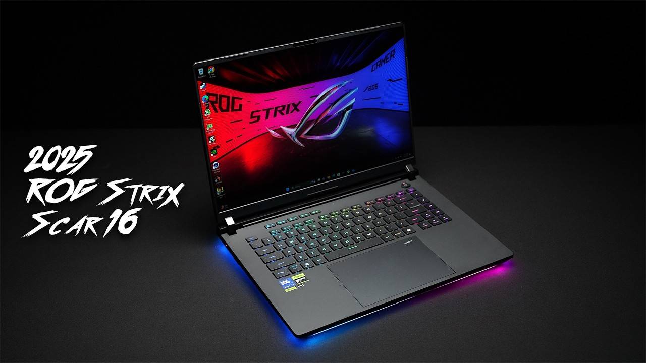 The 2025 ROG Strix Scar 16 Is The Fastest Laptop We've Ever Tested! смотреть онлайн