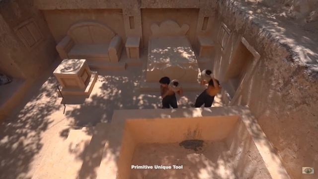 Постройка самого миллионерского подземного дома с бассейном смотреть онлайн