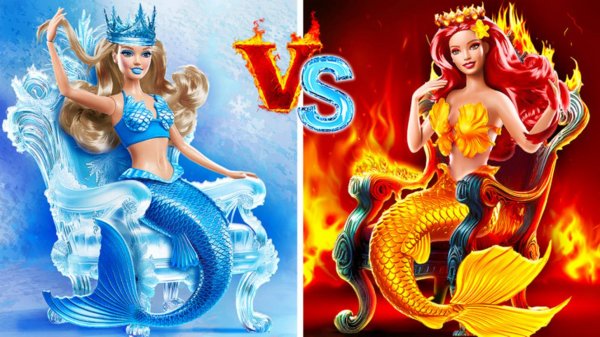 *ХОРОШАЯ против ПЛОХОЙ русалки* От EW до ПРИНЦЕССЫ в Школе русалок