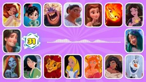 УГАДАЙТЕ 60 ПРИНЦЕСС ДИСНЕЙ ПО ЛУЧШИМ ПЕСНЯМ ДИСНЕЙ ЗА 5 СЕКУНД 😎🔊 Угадай, КТО ПОЕТ? NТ ВИКТОРИНА