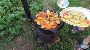 Лучшее блюдо за это лето!Рёбрышки на Садже с овощами!#садж#рёбрышкинасадже#беседкасвоимируками#