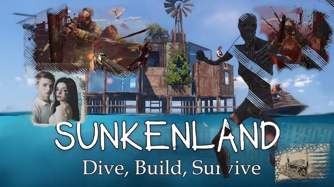 Sunkenland - Расширяем свою базу. Что не так с крышей? [Part - 4]