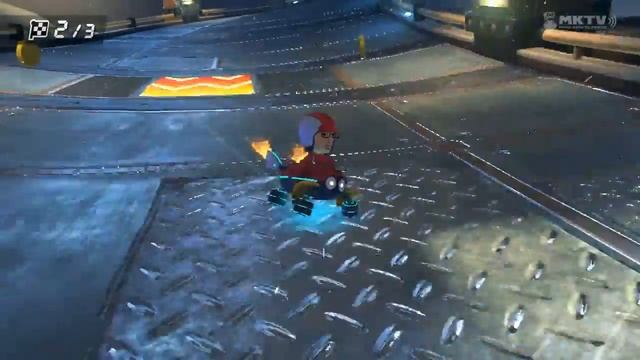 Wii U - Mario Kart 8 - Ruta Celeste смотреть онлайн