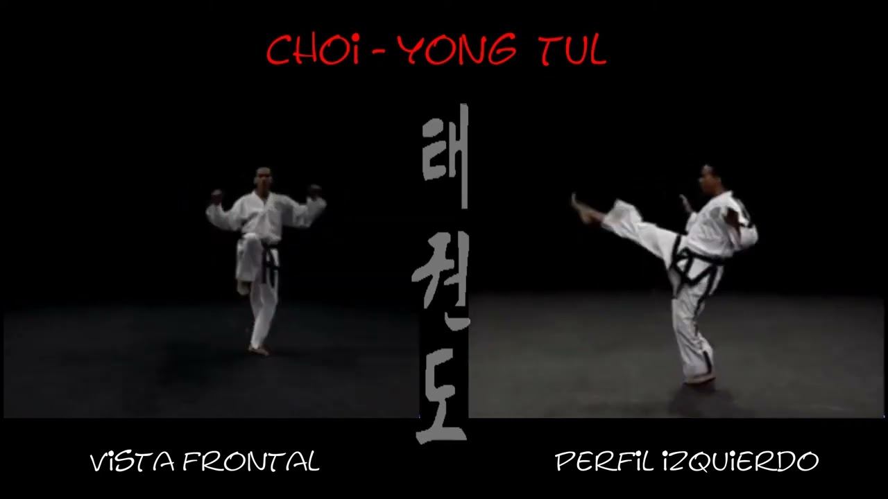 Чой Йонг видео тхэквондо туль черный пояс 3 Дан хьенг 46 движений комплекс Choi-Yong Чой ёнг Че юнг смотреть онлайн