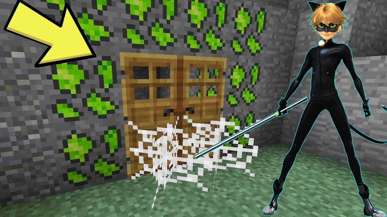 ЛЕДИ БАГ НАШЛА СЕКРЕТНУЮ ДВЕРЬ СУПЕР КОТА В МАЙНКРАФТ ЛЕДИ БАГ И СУПЕР КОТ НОВАЯ СЕРИЯ смотреть онлайн