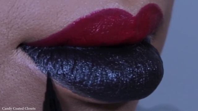 January Birthstone Garnet Lip Art (Red Swarovski Crystals and Black Glitter) смотреть онлайн