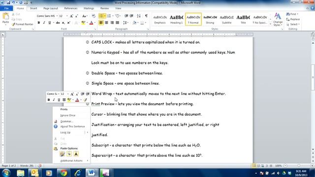 Word Processing Part 3 смотреть онлайн