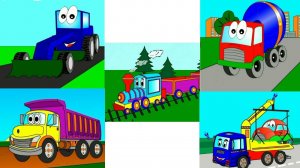 Мультики про машинки пять серий подряд. Раскраски для детей про машины