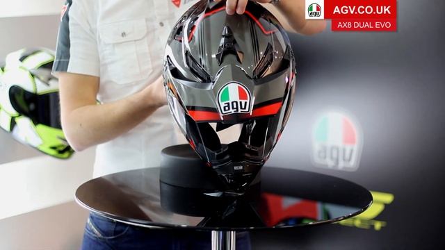 AGV AX8 Dual EVO Motorbike helmet смотреть онлайн