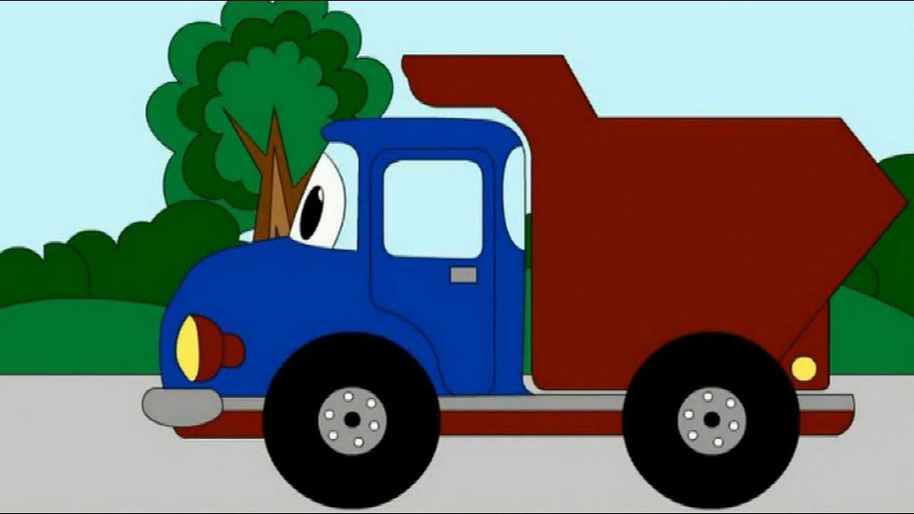 Машинки. Мультик про грузовики. Раскрашиваем и учим цвета смотреть онлайн