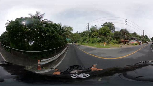 Дорога к пляжу Камала 2. Видео 360 градусов.