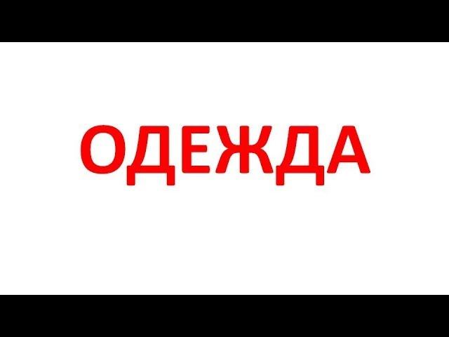 Презентация "Одежда". Учимся читать с пелёнок по карточкам смотреть онлайн