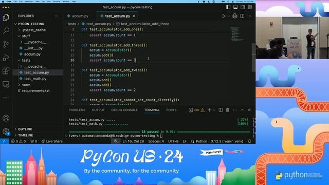 Tutorials - Pandy Knight: def test_crash_course_with_pytest() смотреть онлайн
