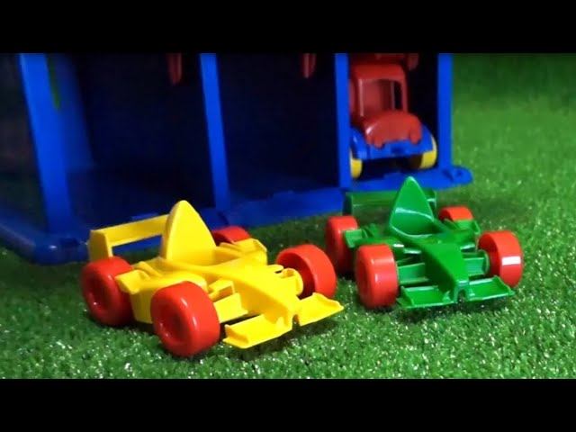 Мультфильм про гоночные машины. Спасательная операция. Toy racing cars смотреть онлайн