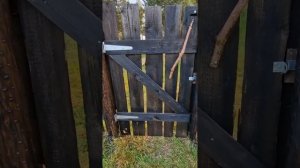 Самая простая деревянная калитка своими руками! DIY