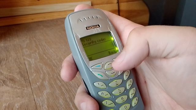 телефон стандарта DAMPS — Nokia 1221 (3310) — ретроспектива