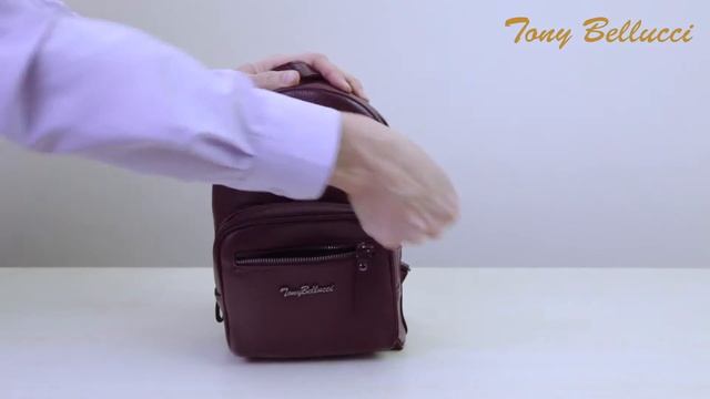 Рюкзак Tony Bellucci 603-4 бордовый смотреть онлайн