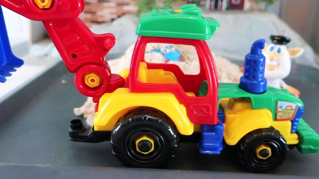 Мультики про машинки и трактора. Большой сборник (все серии подряд) смотреть онлайн