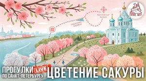 ОТ КРЕСТОВСКОГО ДО СМОЛЬНОГО / Откройте, Питер! Прогулки по Санкт-Петербургу #LIVE